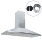vidaXL Dunstabzugshaube 90 cm Edelstahl vidaXL Dunstabzugshaube 90 cm Edelstahl