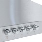 vidaXL Dunstabzugshaube 90 cm Edelstahl vidaXL Dunstabzugshaube 90 cm Edelstahl