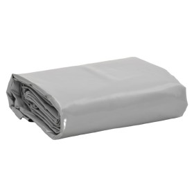 vidaXL Abdeckplane Grau 5x5 m 600 g/m²