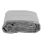 vidaXL Abdeckplane Grau 5x5 m 600 g/m² vidaXL Abdeckplane Grau 5x5 m 600 g/m²