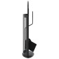 vidaXL 5-tlg. Kaminwerkzeug-Set 23x15x66 cm Stahl vidaXL 5-tlg. Kaminwerkzeug-Set 23x15x66 cm Stahl
