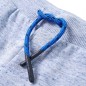 Kindershorts mit Kordelzug Blau Melange 116 Kindershorts mit Kordelzug Blau Melange 116