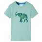 Kinder-T-Shirt Helles Khaki 128 Kinder-T-Shirt Helles Khaki 128
