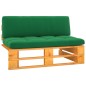 vidaXL Garten-Mittelsofa Paletten Honigbraun Imprägniertes Kiefernholz vidaXL Garten-Mittelsofa Paletten Honigbraun Imprägniertes Kiefernholz