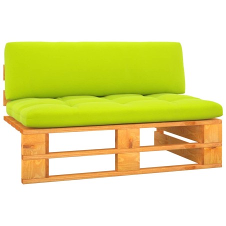 Garten-Mittelsofa Paletten Honigbraun Imprägniertes Kiefernholz