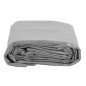 vidaXL Abdeckplane Grau 1,5x20 m 600 g/m² vidaXL Abdeckplane Grau 1,5x20 m 600 g/m²