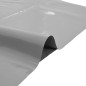 vidaXL Abdeckplane Grau 1,5x20 m 600 g/m² vidaXL Abdeckplane Grau 1,5x20 m 600 g/m²