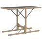 vidaXL 3-tlg. Bistro-Set mit Kissen Beige Poly Rattan vidaXL 3-tlg. Bistro-Set mit Kissen Beige Poly Rattan