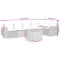 vidaXL 7-tlg. Garten-Sofagarnitur mit Kissen Beige Poly Rattan vidaXL 7-tlg. Garten-Sofagarnitur mit Kissen Beige Poly Rattan