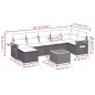 vidaXL 8-tlg. Garten-Sofagarnitur mit Kissen Beige Poly Rattan vidaXL 8-tlg. Garten-Sofagarnitur mit Kissen Beige Poly Rattan