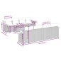 vidaXL 9-tlg. Garten-Sofagarnitur mit Kissen Beige Poly Rattan vidaXL 9-tlg. Garten-Sofagarnitur mit Kissen Beige Poly Rattan