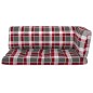 2-Sitzer-Palettensofa mit Kissen Grün Imprägniertes Kiefernholz 2-Sitzer-Palettensofa mit Kissen Grün Imprägniertes Kiefernholz