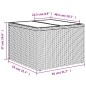 vidaXL 11-tlg. Garten-Sofagarnitur mit Kissen Schwarz Poly Rattan vidaXL 11-tlg. Garten-Sofagarnitur mit Kissen Schwarz Poly Rattan