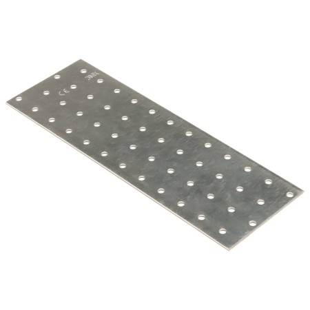 vidaXL Lochplatten 20 Stk. 2 mm 240x80 mm Verzinkter Stahl