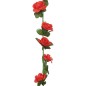 vidaXL Künstliche Blumengirlanden 6 Stk. Rot 240 cm vidaXL Künstliche Blumengirlanden 6 Stk. Rot 240 cm