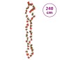 vidaXL Künstliche Blumengirlanden 6 Stk. Rot 240 cm vidaXL Künstliche Blumengirlanden 6 Stk. Rot 240 cm