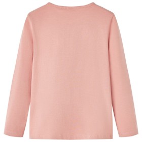 Kinder-Langarmshirt Hellrosa 92
