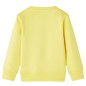 Kinder-Sweatshirt Hellgelb 116 Kinder-Sweatshirt Hellgelb 116