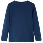 Kinder-Langarmshirt Marineblau 140 Kinder-Langarmshirt Marineblau 140