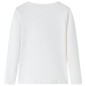 Kinder-Langarmshirt Ecru 128 Kinder-Langarmshirt Ecru 128