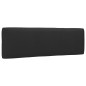 2-Sitzer-Palettensofa Schwarz Imprägniertes Kiefernholz 2-Sitzer-Palettensofa Schwarz Imprägniertes Kiefernholz