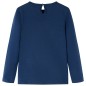 Kinder-Langarmshirt Marineblau 92 Kinder-Langarmshirt Marineblau 92