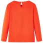 Kinder-Langarmshirt Dunkelorange 116 Kinder-Langarmshirt Dunkelorange 116