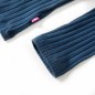 Kinder-Langarmshirt Rippstrick Marineblau 116 Kinder-Langarmshirt Rippstrick Marineblau 116