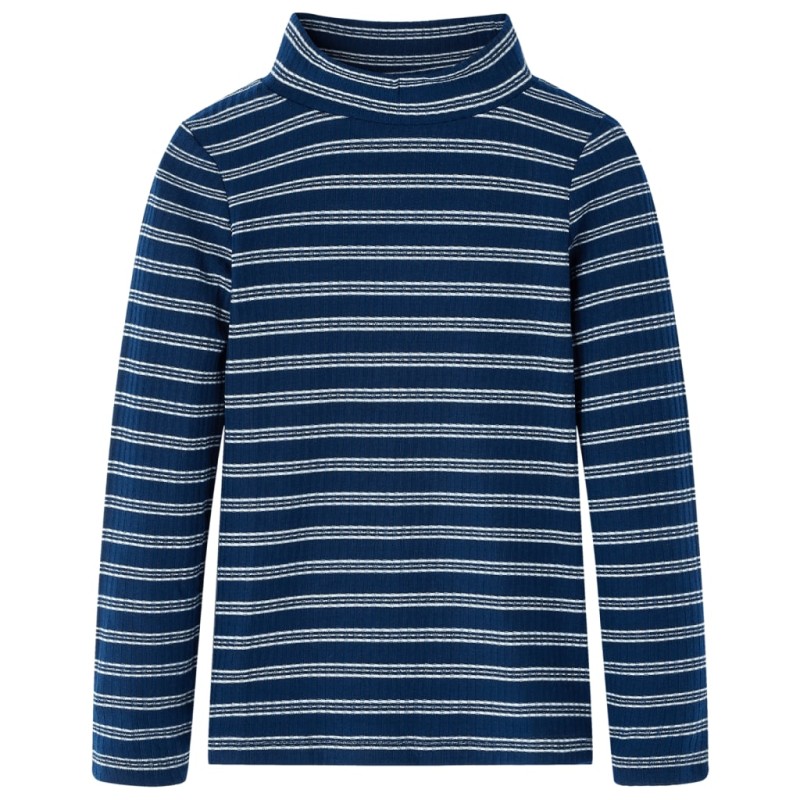 Kinder-Langarmshirt Marineblau 128 Kinder-Langarmshirt Marineblau 128