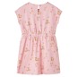 Kinderkleid mit Taillenband Hellorange 92 Kinderkleid mit Taillenband Hellorange 92
