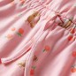 Kinderkleid mit Taillenband Hellorange 92 Kinderkleid mit Taillenband Hellorange 92