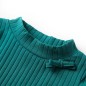 Kinder-Langarmshirt Rippstrick Dunkelgrün 104 Kinder-Langarmshirt Rippstrick Dunkelgrün 104