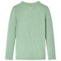 Kinder-Langarmshirt Halbrollkragen Dunkles Minzgrün 128 Kinder-Langarmshirt Halbrollkragen Dunkles Minzgrün 128