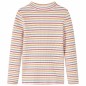 Kinder-Langarmshirt Halbrollkragen Ecru 140 Kinder-Langarmshirt Halbrollkragen Ecru 140