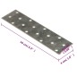 vidaXL Lochplatten 60 Stk. 2 mm 160x40 mm Verzinkter Stahl vidaXL Lochplatten 60 Stk. 2 mm 160x40 mm Verzinkter Stahl