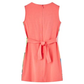 Kinderkleid Korallenrosa 140