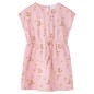 Kinderkleid mit Taillenband Hellorange 116 Kinderkleid mit Taillenband Hellorange 116