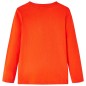 Kinder-Langarmshirt Hellorange 140 Kinder-Langarmshirt Hellorange 140