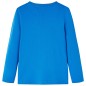 Kinder-Langarmshirt Kobaltblau 128 Kinder-Langarmshirt Kobaltblau 128