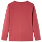 Kinder-Langarmshirt Dunkelrot 92 Kinder-Langarmshirt Dunkelrot 92