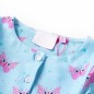 Kinderkleid mit Knöpfen Ärmellos Blau 92 Kinderkleid mit Knöpfen Ärmellos Blau 92