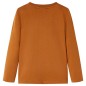 Kinder-Langarmshirt Cognac 92 Kinder-Langarmshirt Cognac 92