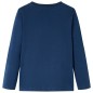 Kinder-Langarmshirt Marineblau 128 Kinder-Langarmshirt Marineblau 128