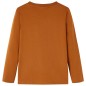 Kinder-Langarmshirt Cognac 116 Kinder-Langarmshirt Cognac 116