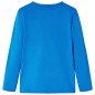 Kinder-Langarmshirt Kobaltblau 128 Kinder-Langarmshirt Kobaltblau 128