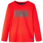 Kinder-Langarmshirt Rot 128 Kinder-Langarmshirt Rot 128
