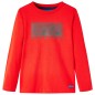 Kinder-Langarmshirt Rot 104 Kinder-Langarmshirt Rot 104