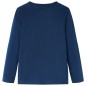 Kinder-Langarmshirt Marineblau 116 Kinder-Langarmshirt Marineblau 116