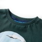 Kinder-Langarmshirt Dunkelgrün 140 Kinder-Langarmshirt Dunkelgrün 140
