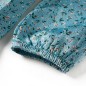 Kinderkleid mit langen Ärmeln Blau 116 Kinderkleid mit langen Ärmeln Blau 116